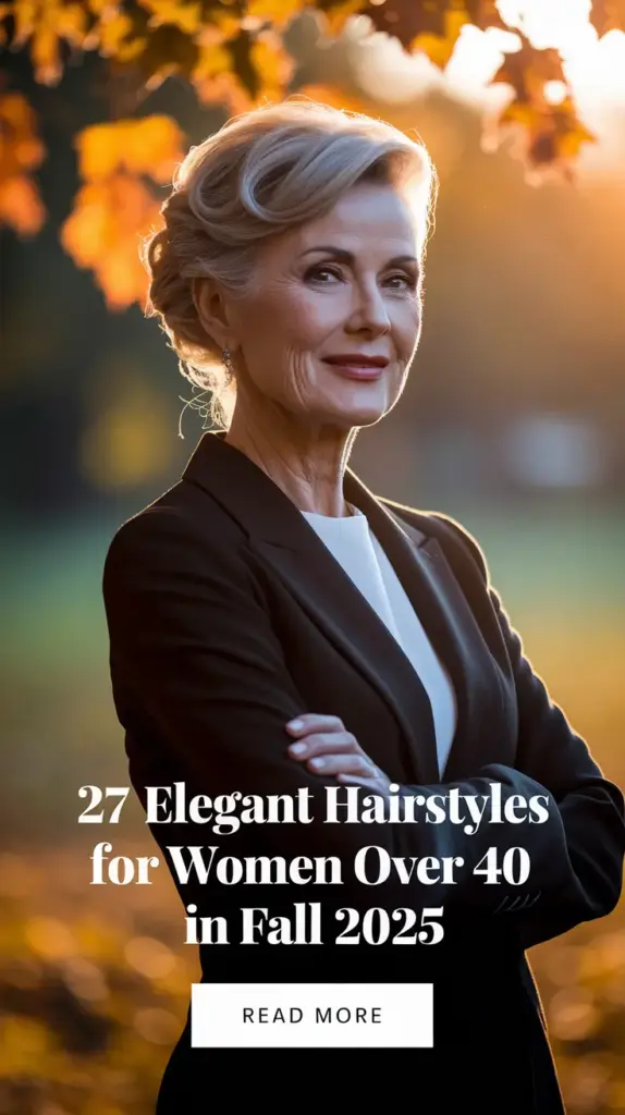 Elegant Hairstyles for Women Over 40 to Try This Fall (2025 Edition)