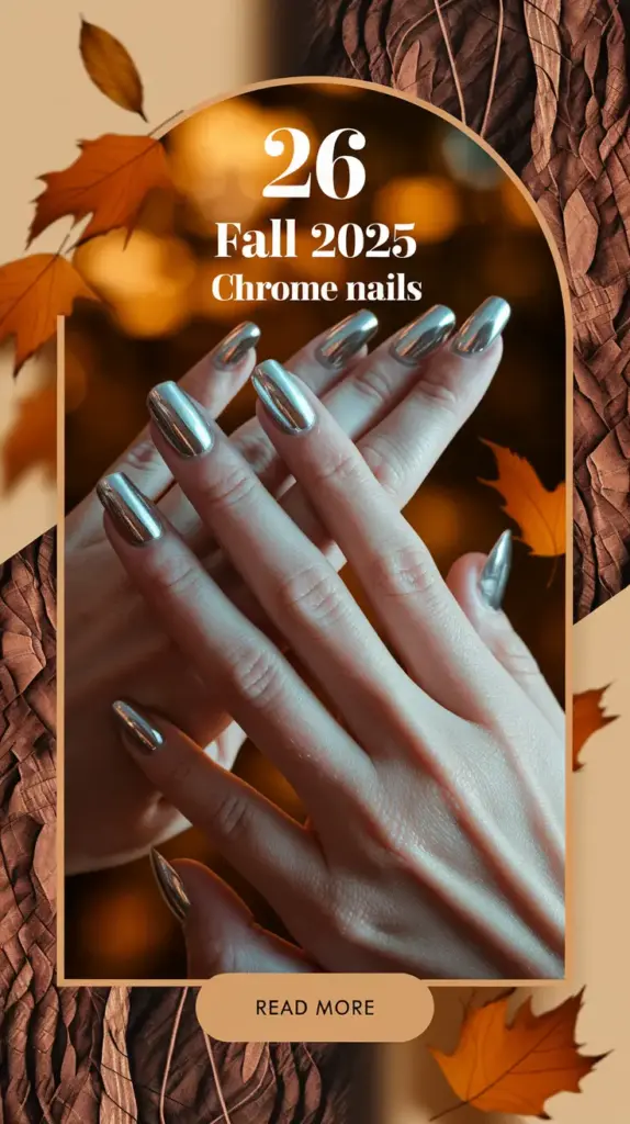 Fall 2025 Chrome Nails: Trendy Designs and Stylish Ideas for the Season