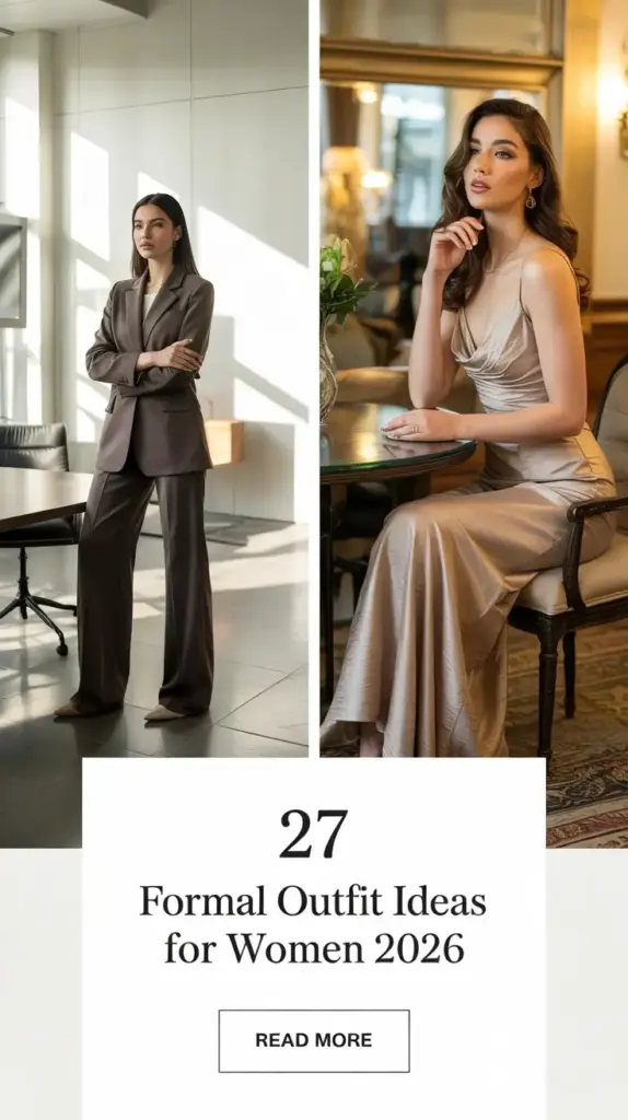 Formal Outfit Ideas for Women 2026: Elegant Trends and Modern Class