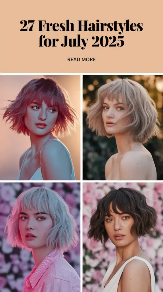27 Fresh Hairstyles for July 2025 That Are Perfect for Summer Vibes