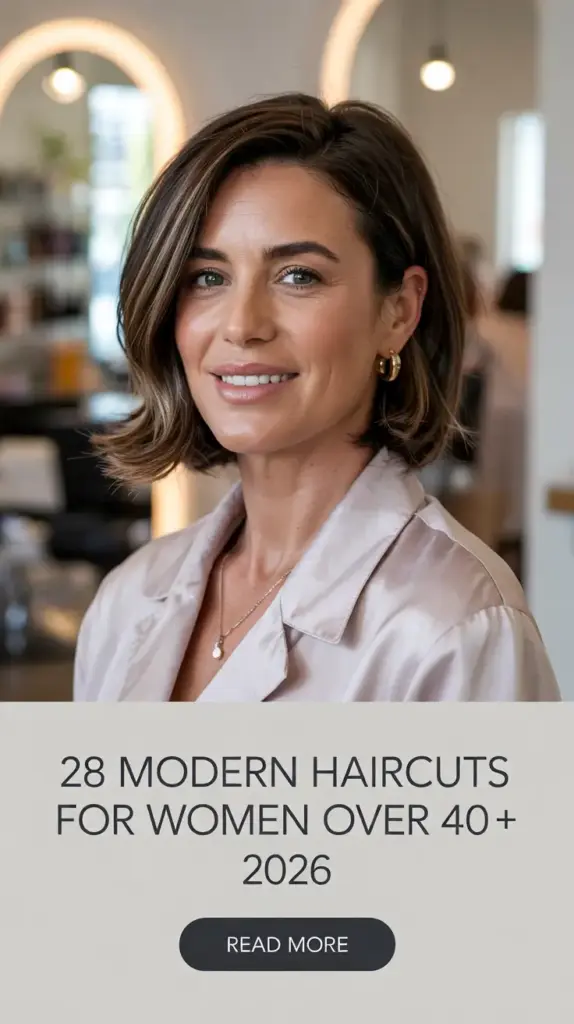 Modern Haircuts for Women Over 40 in 2026: Chic, Confident & Effortless Looks