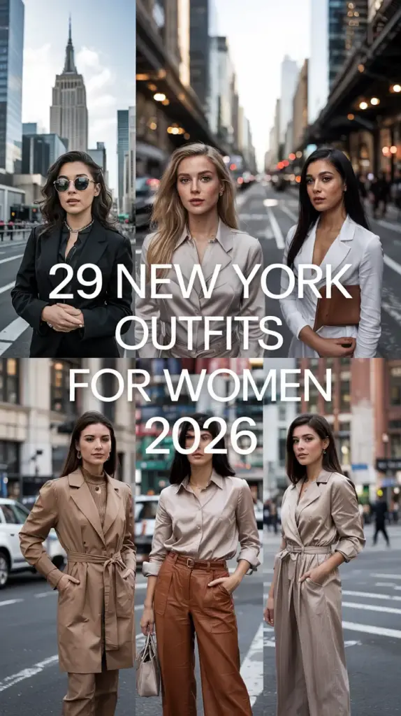 New York Outfits for Women 2026: Street Style Ideas for Every Season