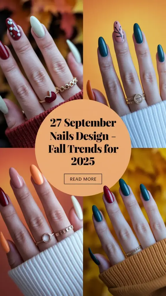September Nails Design – Fall Trends for 2025 That Everyone’s Talking About