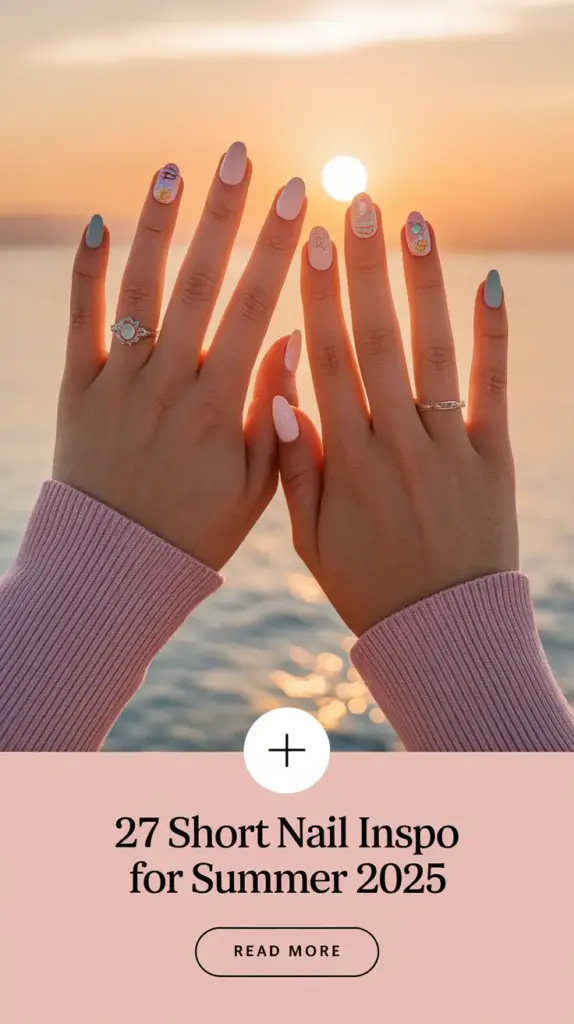 27+ Short Nail Inspo for Summer 2025 That Are Cute, Fresh & Totally On Trend