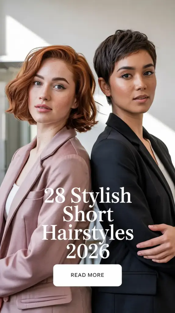 Stylish Short Hairstyles 2026: Fresh Haircut Ideas for Women Who Love Confidence and Change