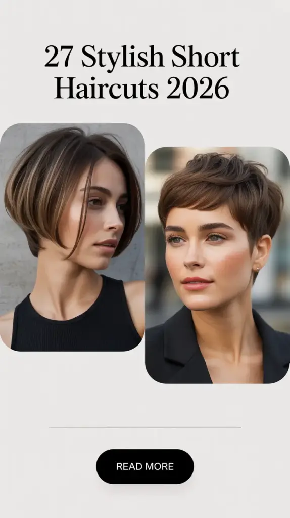 Stylish Short Haircuts 2026: Fresh, Confident, and Modern Looks for Every Woman