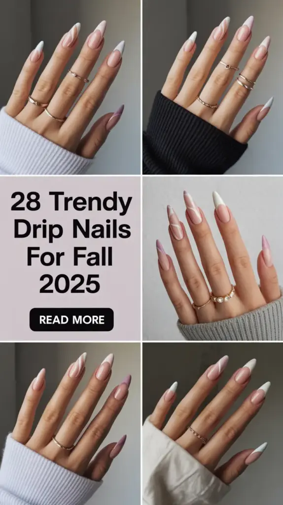 Trendy Drip Nails for Fall 2025: Bold & Stylish Nail Art Ideas