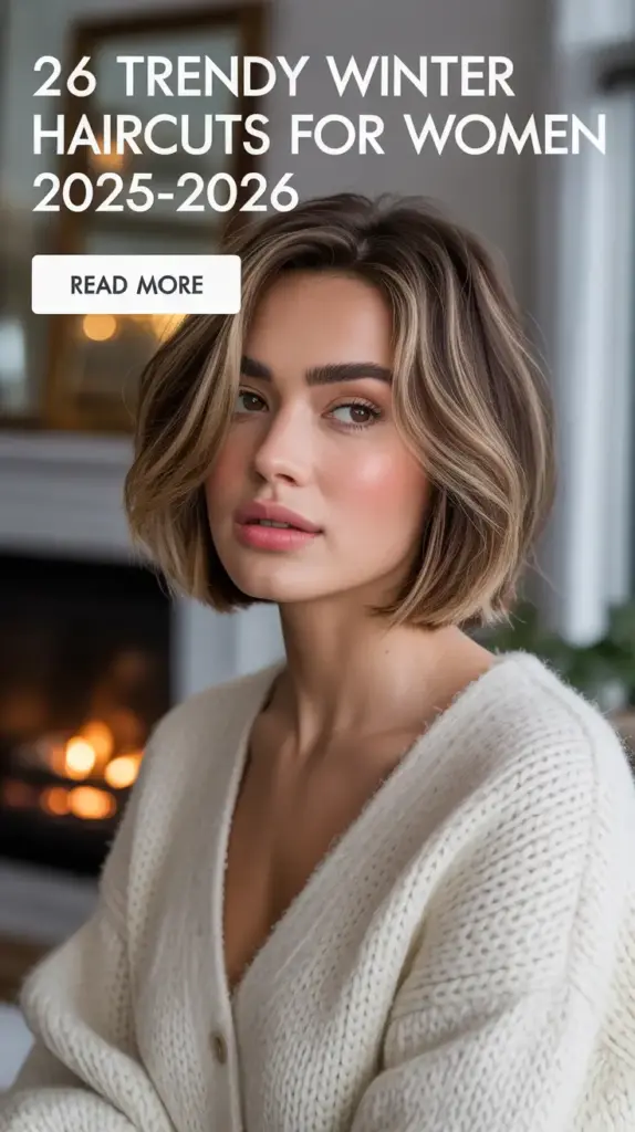 Trendy Winter Haircuts for Women 2025–2026: Chic Styles to Try This Season