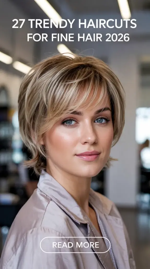 Trendy Haircuts for Fine Hair 2026: Fresh Ideas, Soft Layers & Effortless Volume