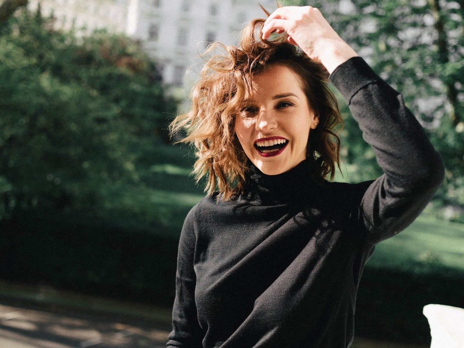 Fine-Knit Turtleneck Sweater Texture Focus — Aesthetic Black Sweater Outfit