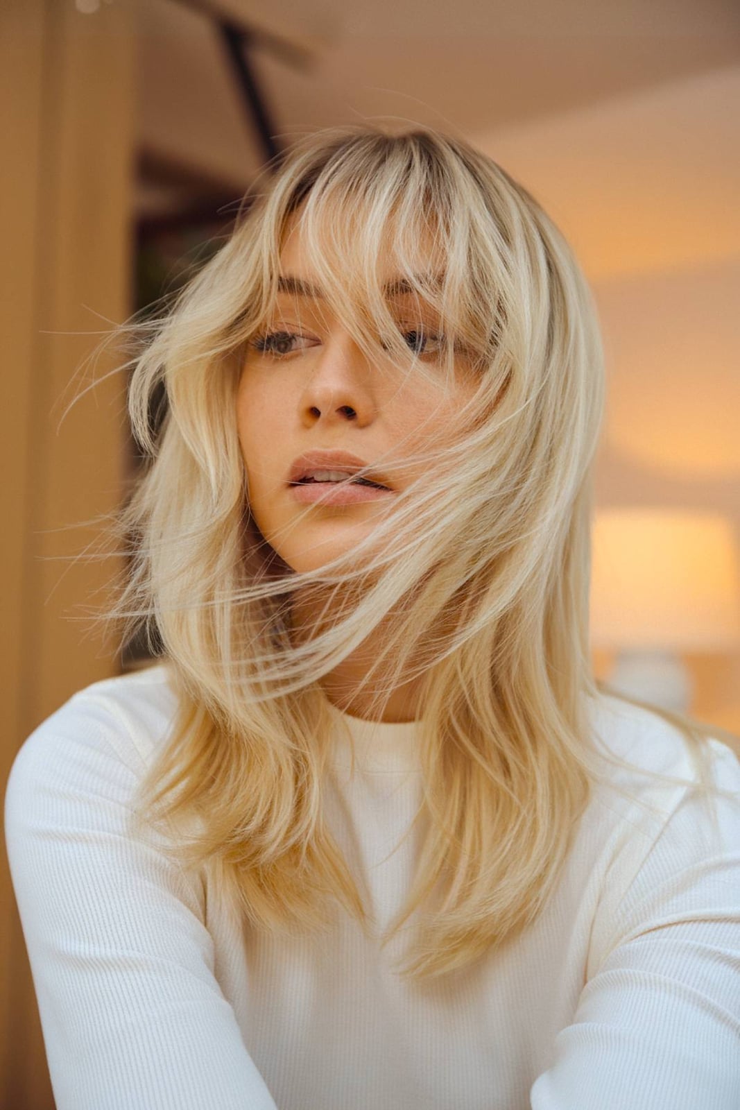 Shoulder Length Ash Blonde With Babylights — Aesthetic Blonde Hair