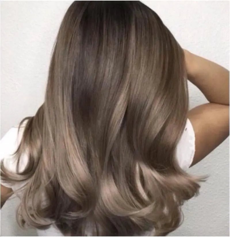 Mid-Back Intense Dark Ash Blonde With Layers — Aesthetic Dark Blonde Hair