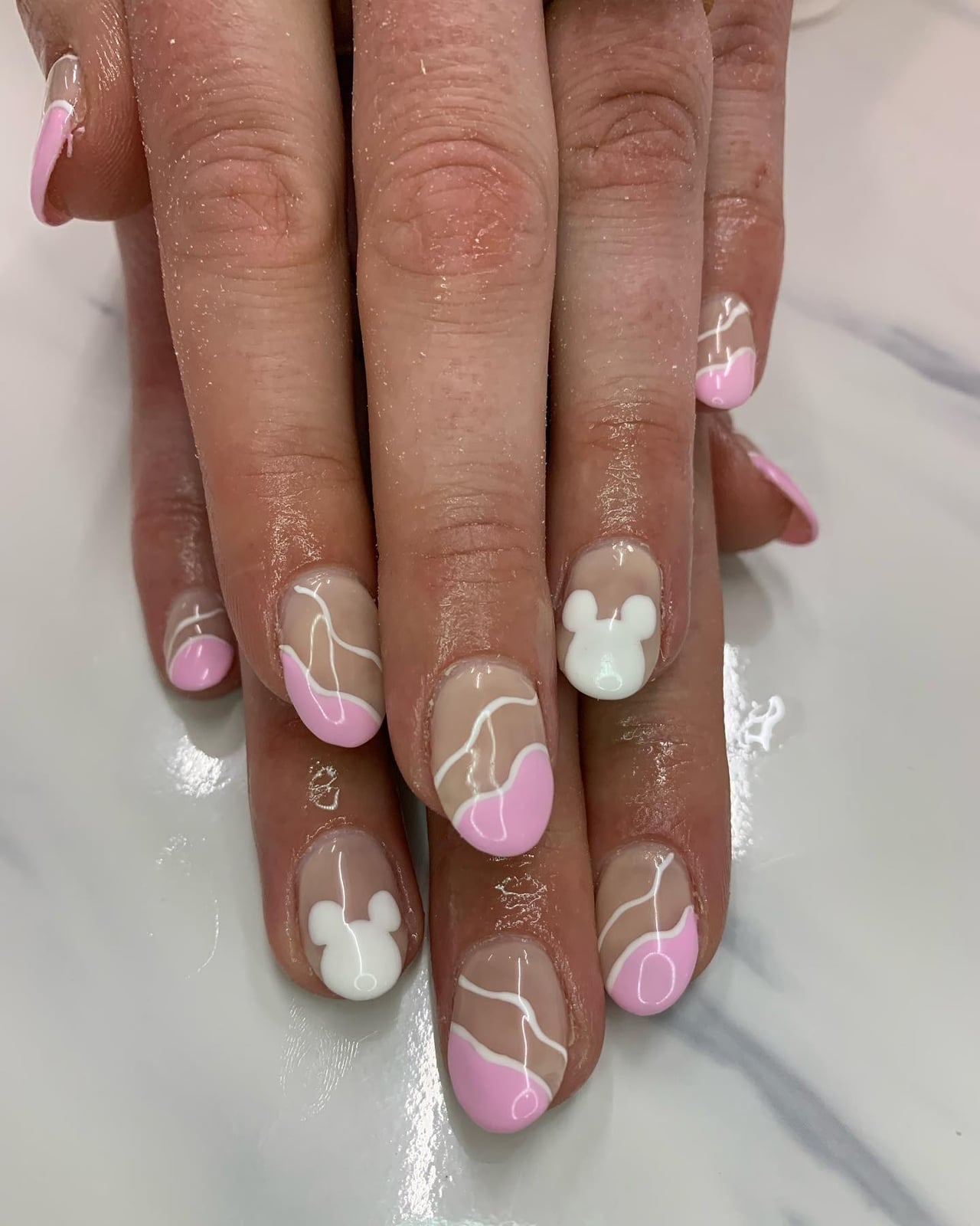 Cute Disney Character Art Nails Cute Disney Character Art Nails — Aesthetic Disney Nails