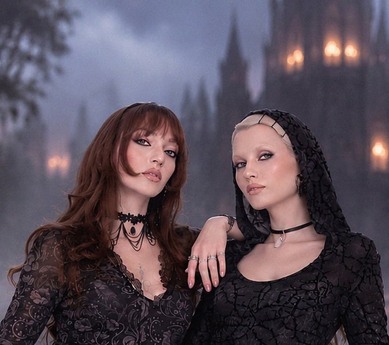 Sheer Black Tops With Intricate Patterns — Alt Style Inspiration