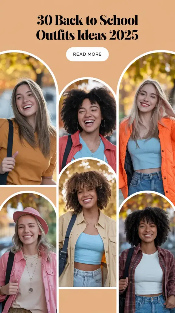 Back to School Outfits Ideas 2025: Cute, Preppy & Trendy Looks for Every Grade
