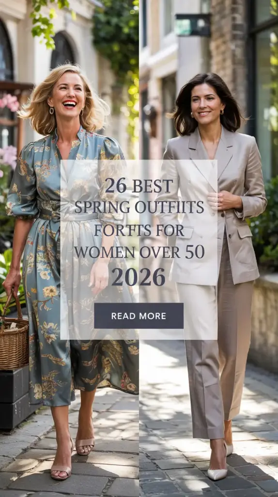 Best Spring Outfits for Women Over 50 2026: Fresh, Classy & Effortless Looks for the New Season