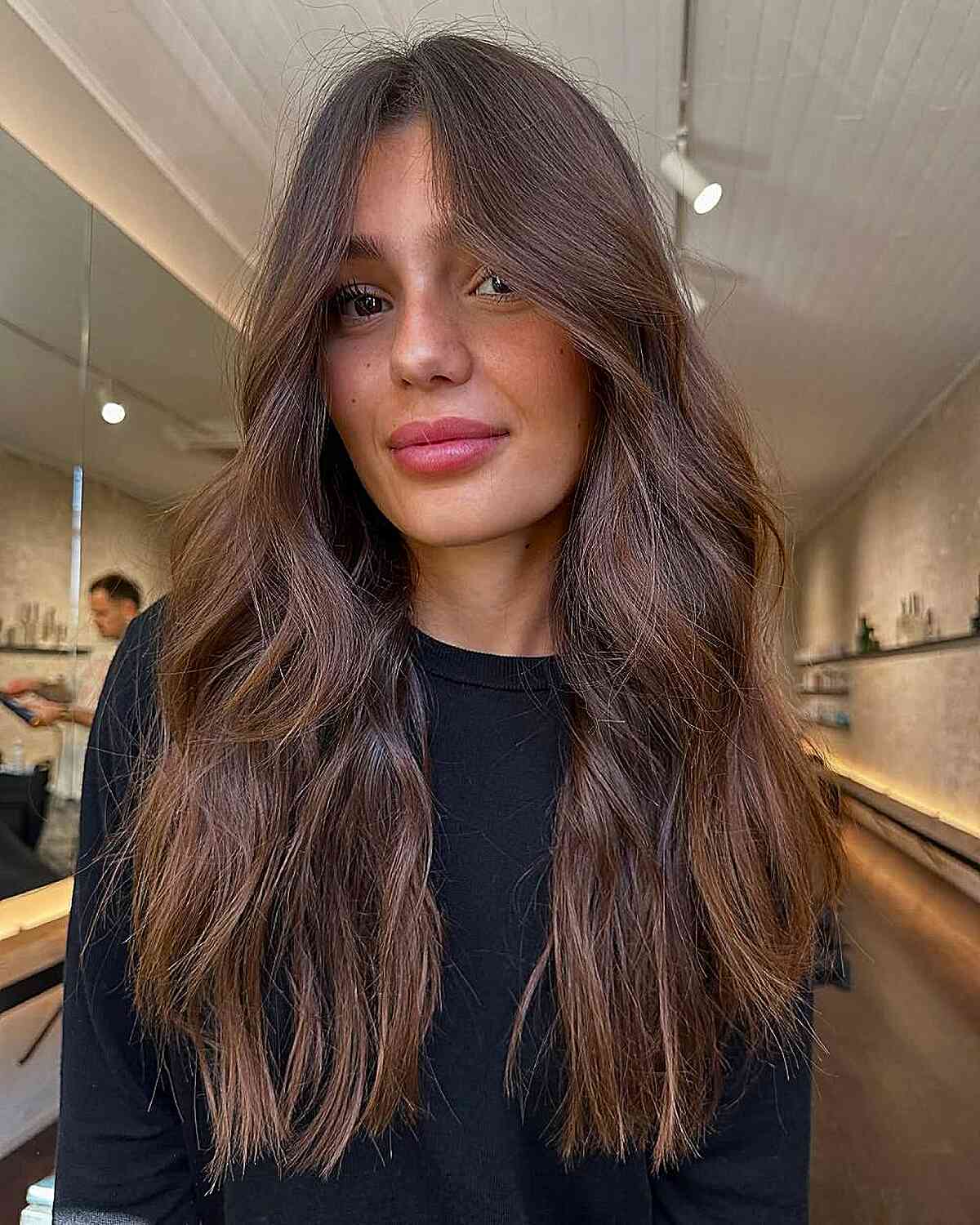 Mid-Back Layers With Face Framing — Best Trendy Haircuts