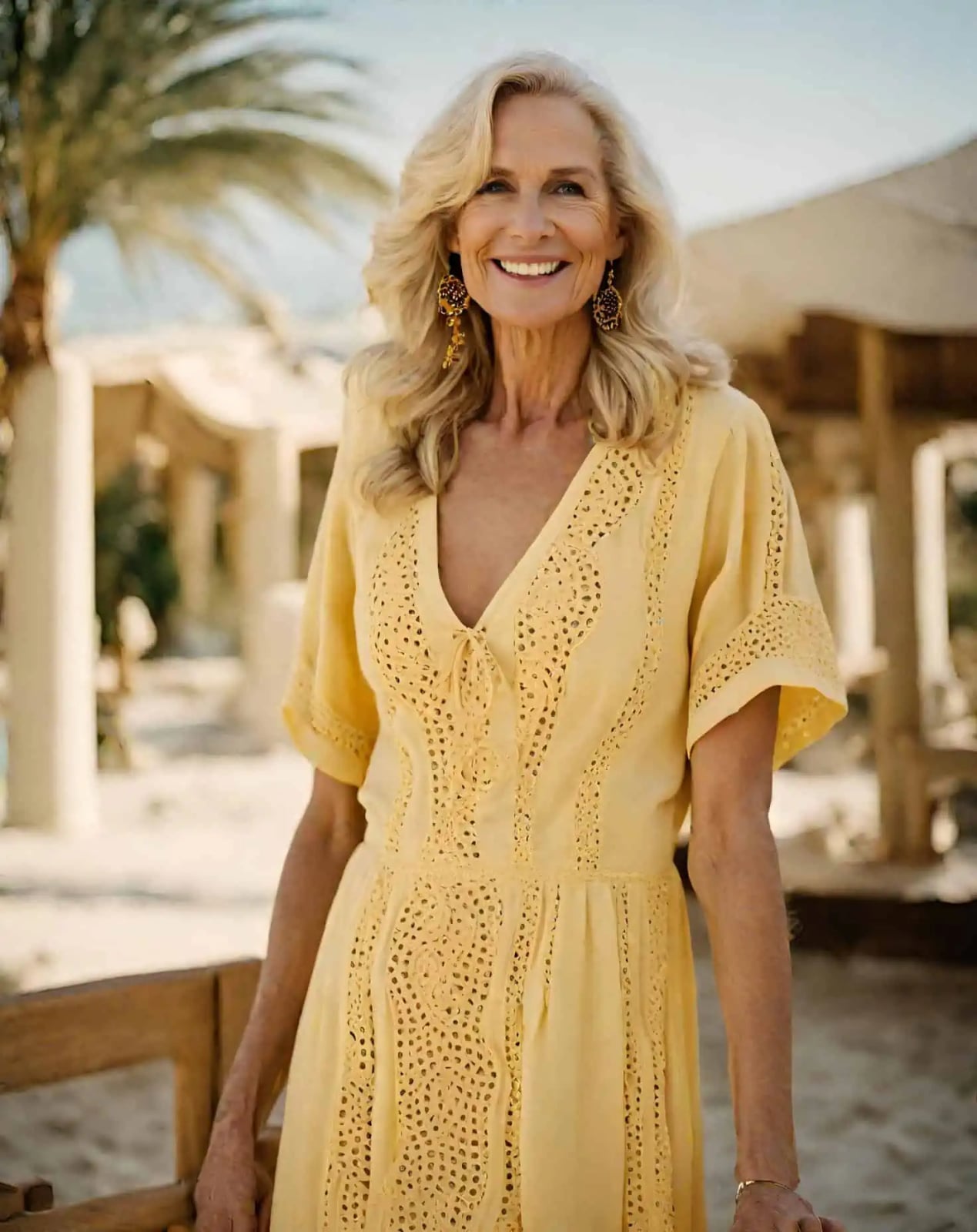 Yellow Embroidered A-Line Maxi Dress — Best Types of Dresses