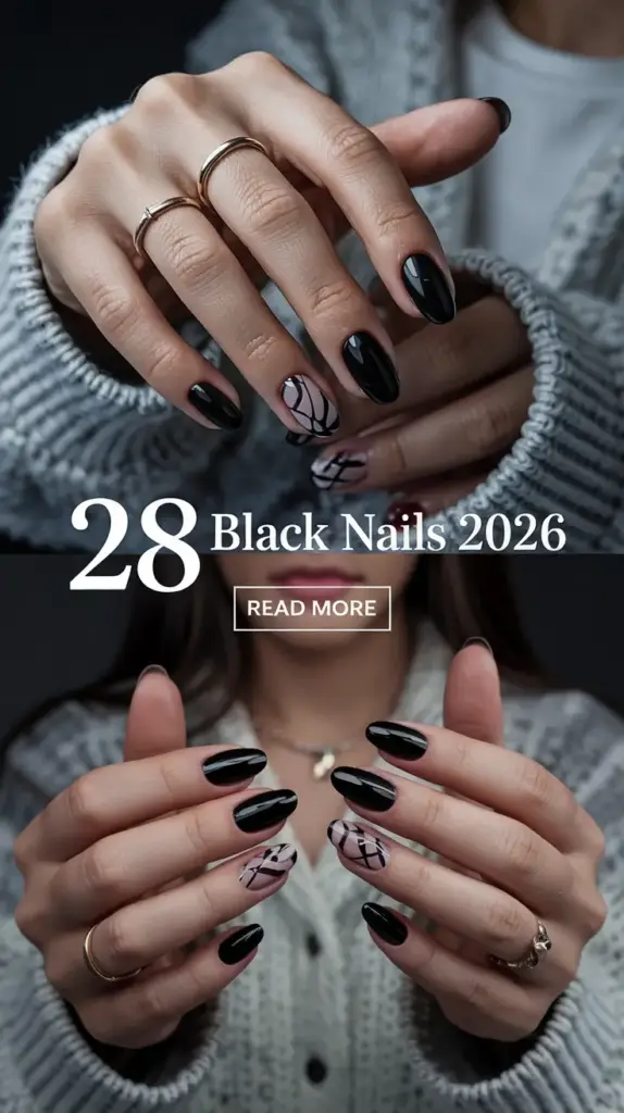 Black Nails 2026: Fresh Inspiration & Trendy Designs for Every Style