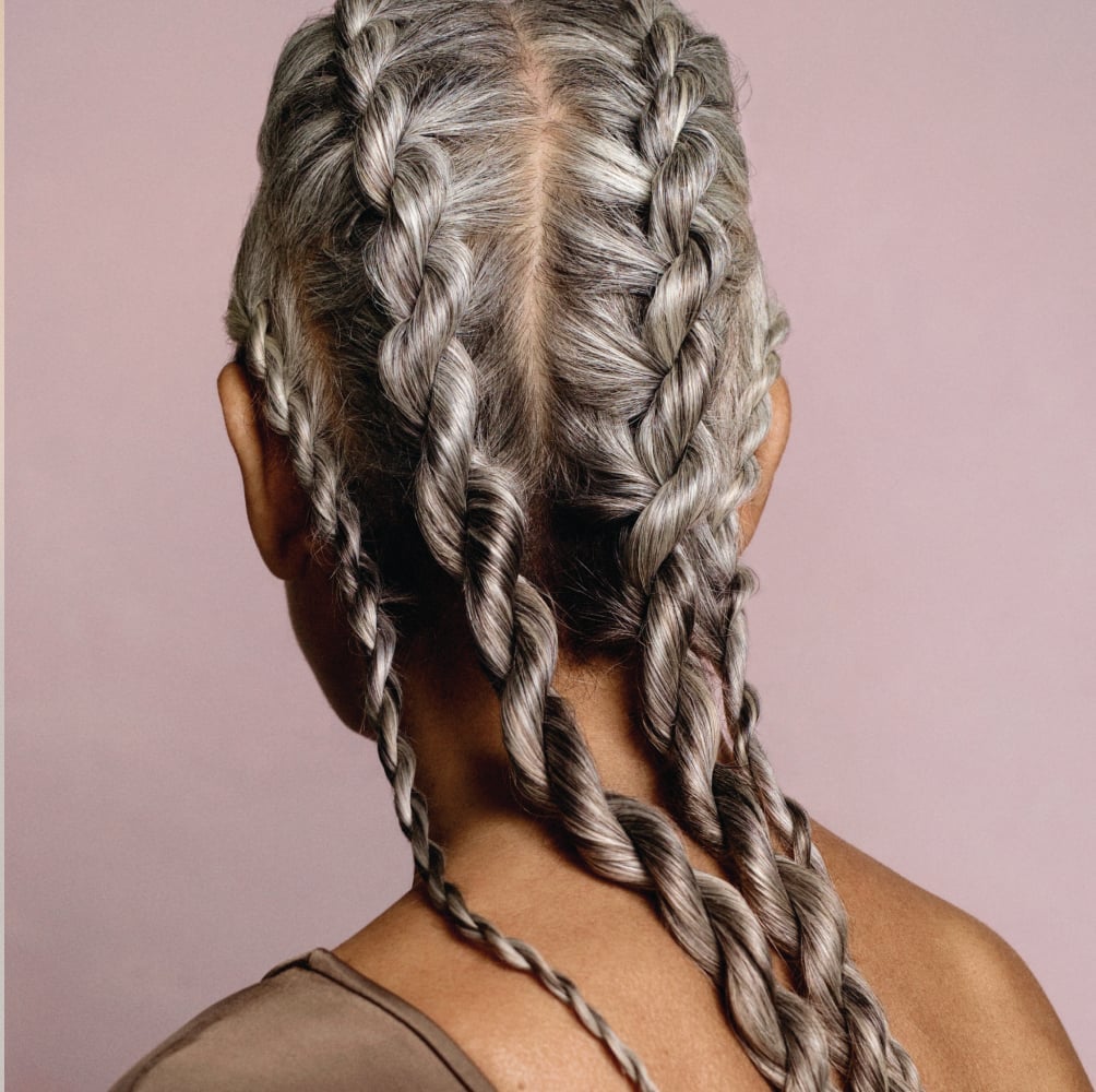 Two Grey Wavy Braids Two Grey Wavy Braids — Braids Easy Ideas