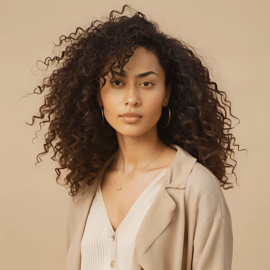 Short Layered Bob With Curly Bangs, Close-Up Take Short Layered Bob With Curly Bangs, Close-Up Take — Classy 3b Hair