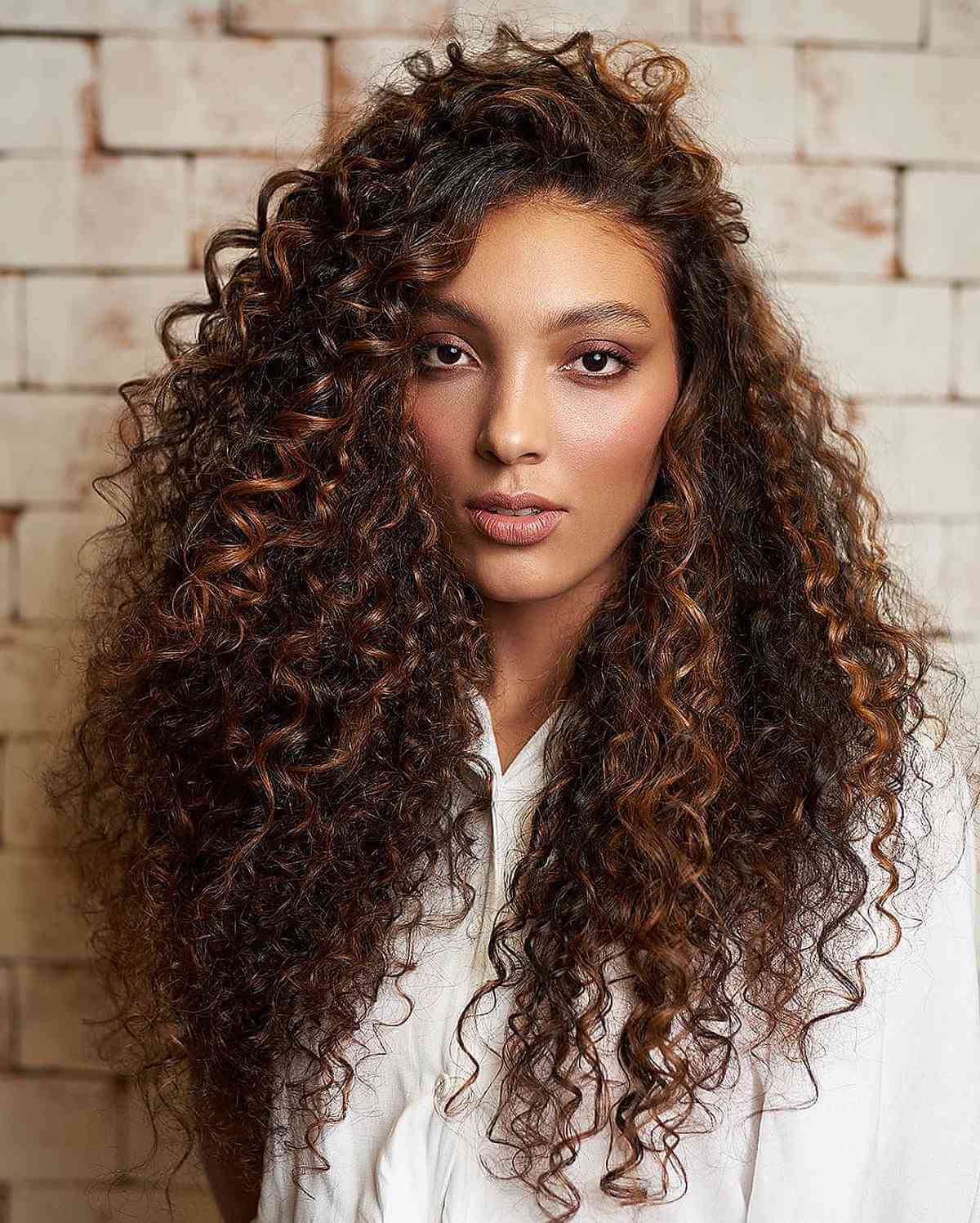 Mid-Back Layers With Blonde Highlights Mid-Back Layers With Blonde Highlights — Classy 3b Hair