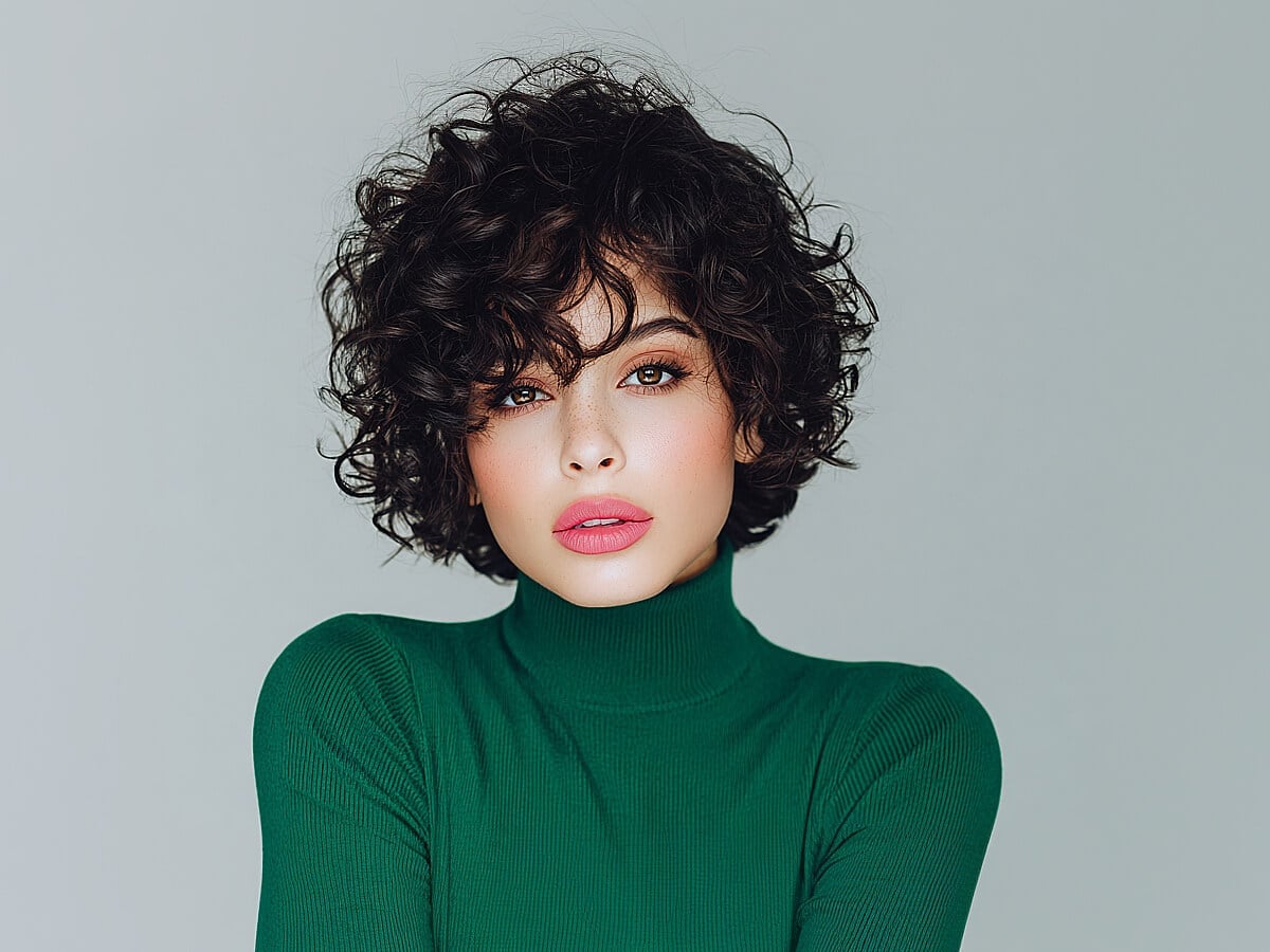Collarbone Layers With Natural Curls, Chin Collarbone Layers With Natural Curls, Chin — Classy 3b Hair