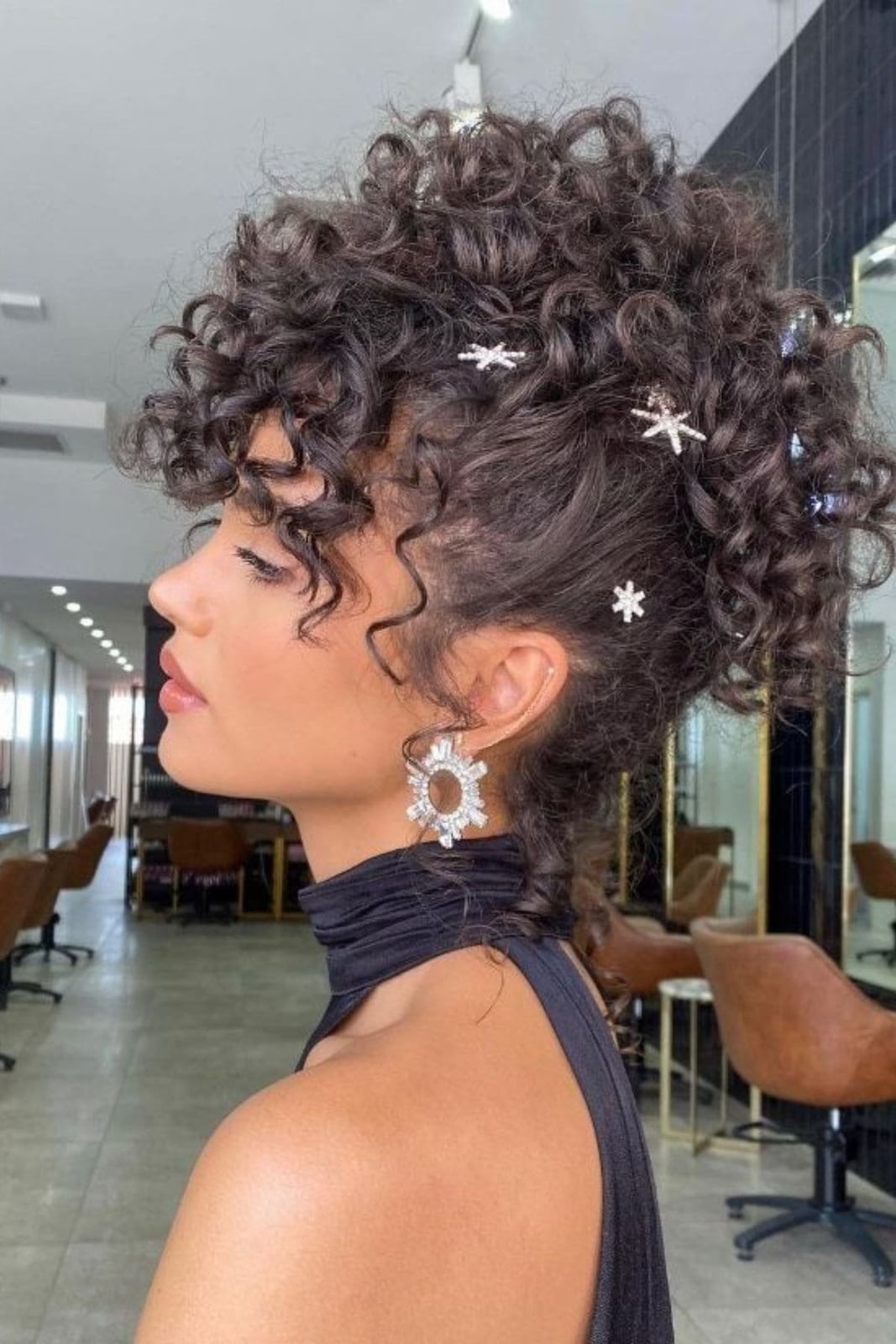 Mid-Back Medium Brown Wavy Hair — Classy 3c Hairstyles