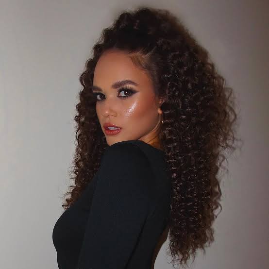 Collarbone Length Dark Brown Curly Hair — Classy 3c Hairstyles
