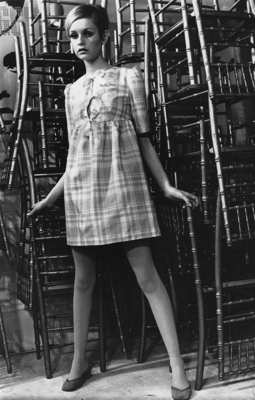 Mod Plaid Mini Dress Mod Plaid Mini Dress — Classy 60s Outfits
