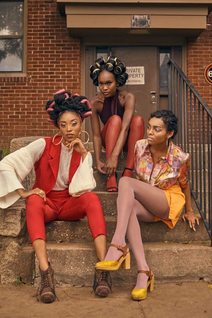 A 90s Retro Vibe with Layered Garments A 90s Retro Vibe with Layered Garments — Classy 90s Outfits Black Women