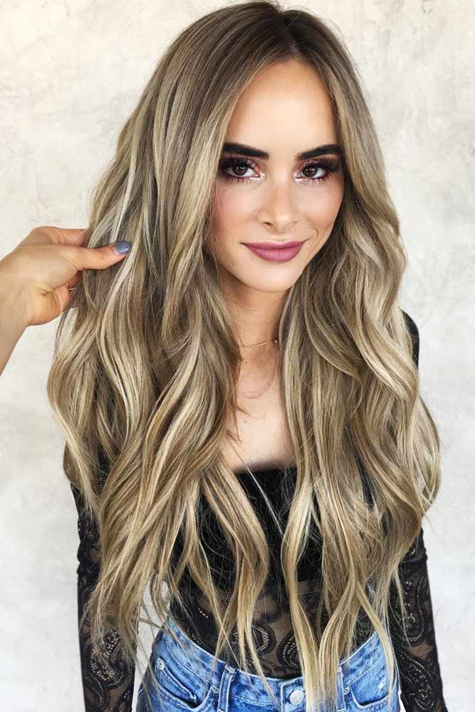 Beachy Blonde Waves with Black Lace Top Beachy Blonde Waves with Black Lace Top — Classy Babylights