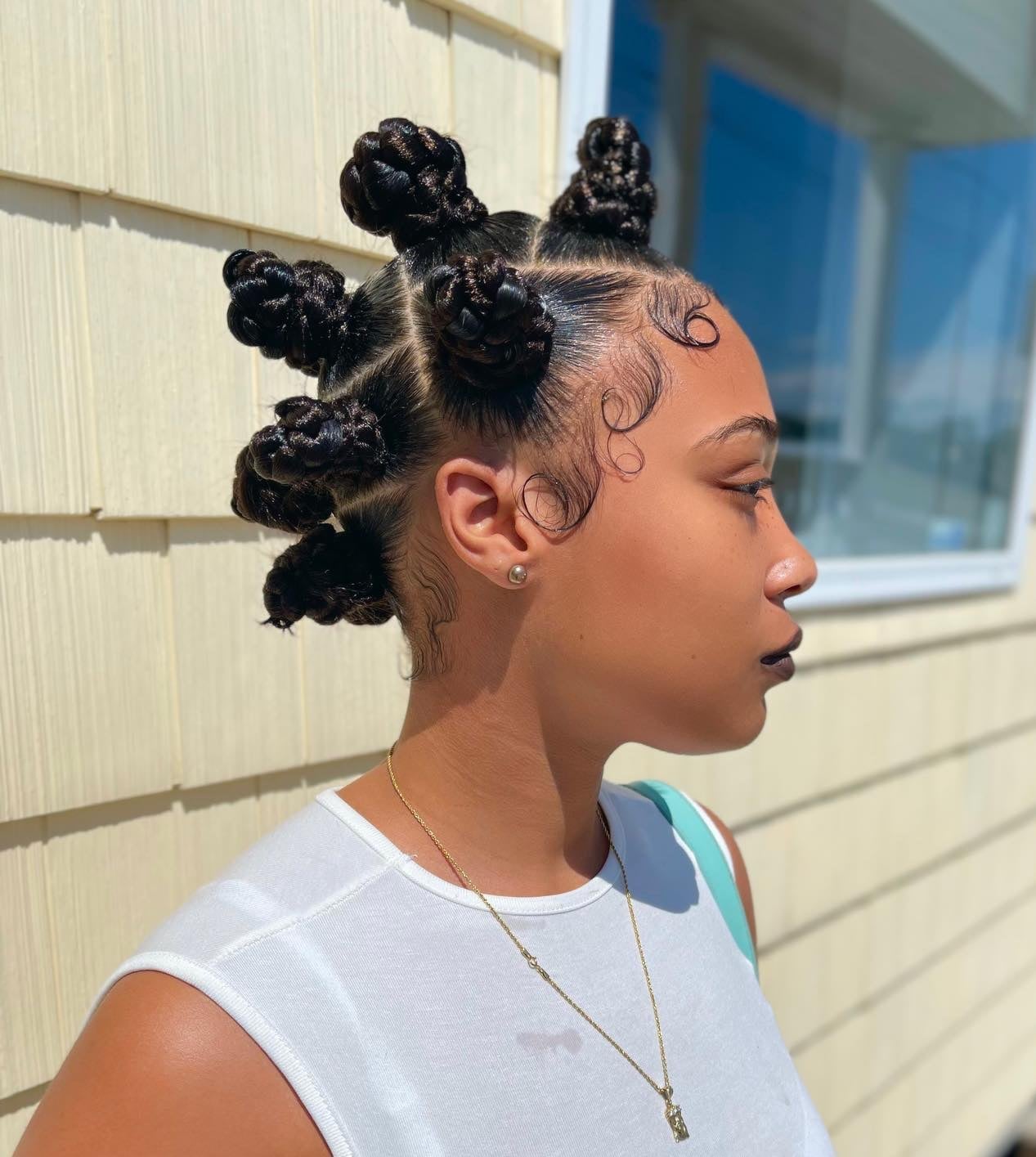 Distinct Textured Bantu Knots — Classy Bantu Knots Hairstyles