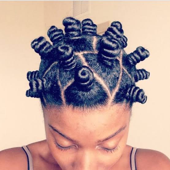 Meticulous Bantu Knots Top View — Classy Bantu Knots Hairstyles