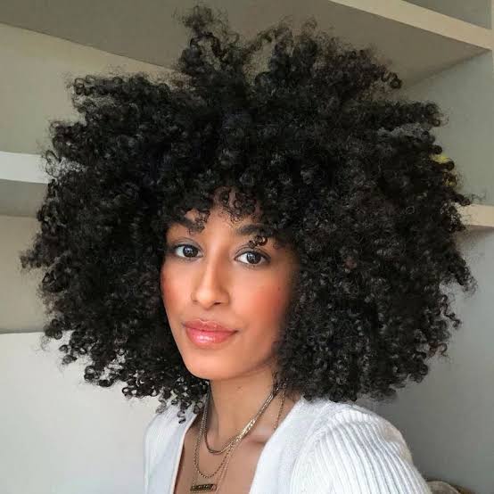 Voluminous Mid-Back Afro Shape — Classy Black Curly Hair