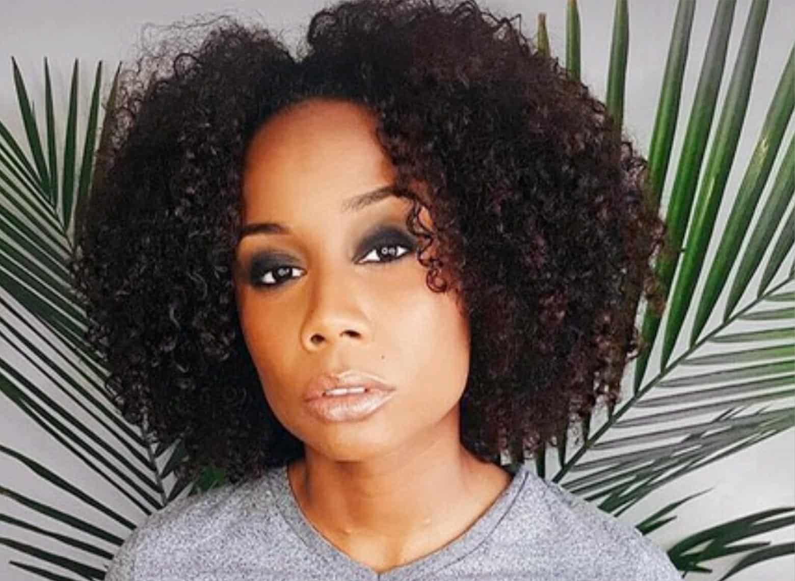 Layered Collarbone Cut With Defined Curls — Classy Black Curly Hair