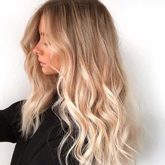 Bright Blonde Highlights Towards The Ends Bright Blonde Highlights Towards The Ends — Classy Blonde Highlights