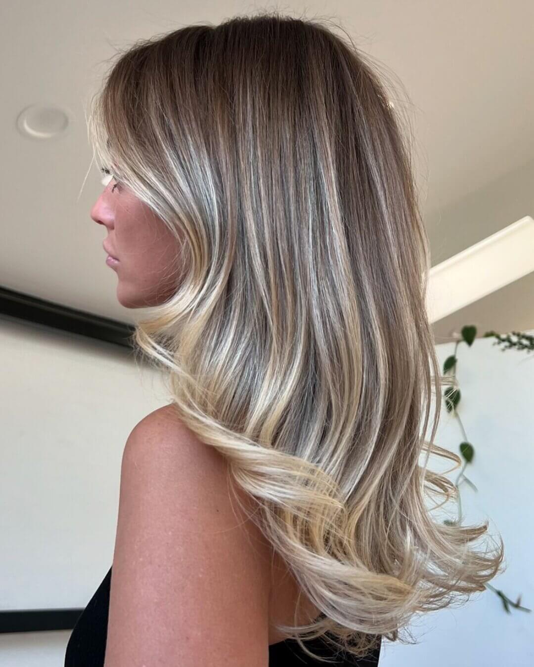 Soft Beige Blonde Highlights On Light Base Soft Beige Blonde Highlights On Light Base — Classy Blonde Highlights