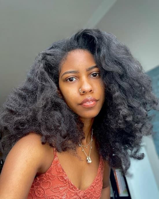 Collarbone Black Blowout With Highlights — Classy Blowout Hairstyles Black Women