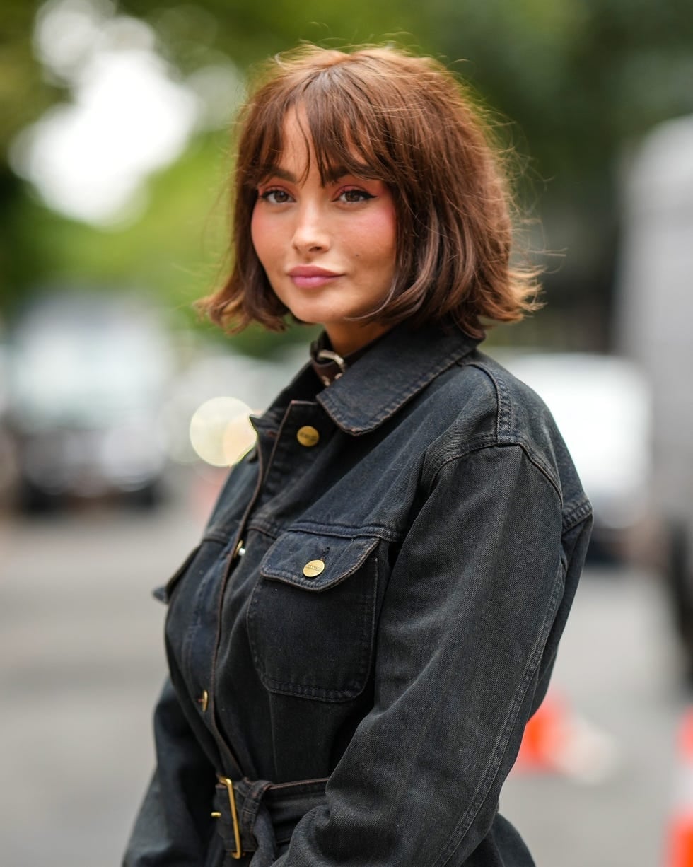 Medium Brown Bob With Short Bangs — Classy Bob Haircuts for Fine Hair