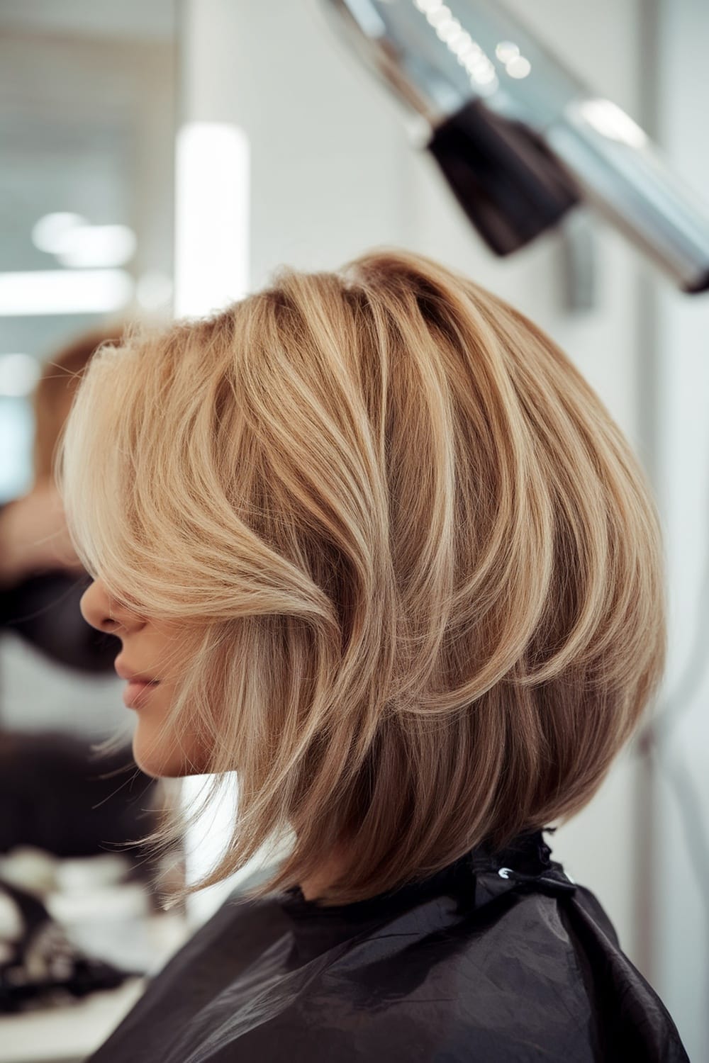 Layered Bob Collarbone Stacked Layers — Classy Bob Haircuts for Fine Hair
