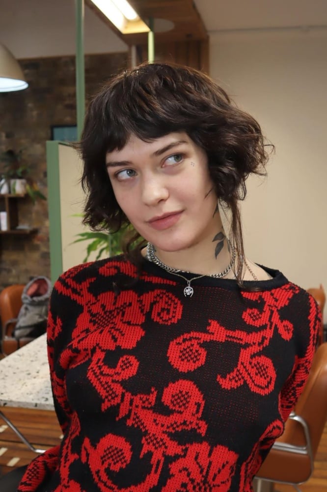 Chin Length French Bob With Wispy Bangs — Classy Bob Haircuts with Bangs