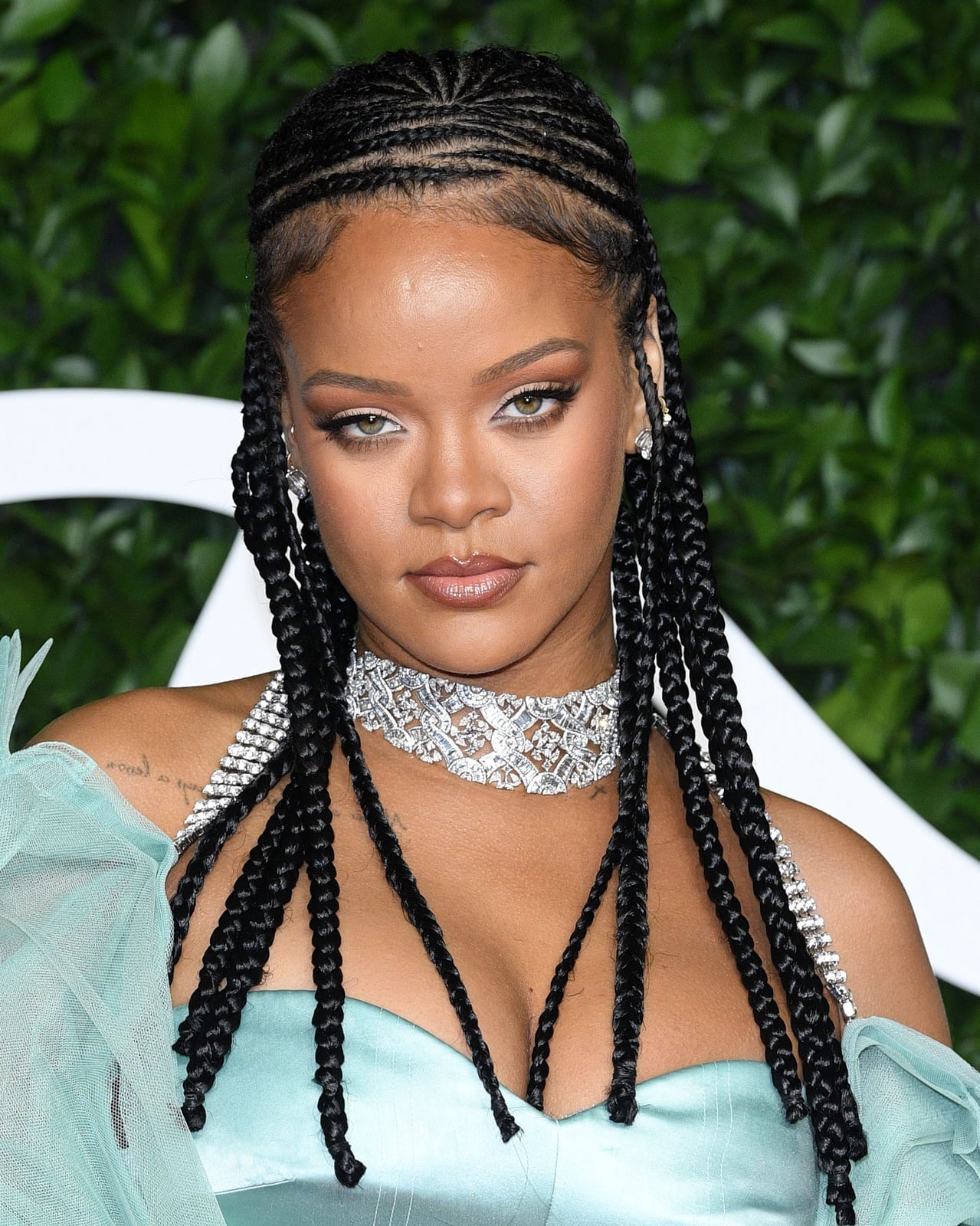 Mid-Back Box Braids With Scalp Patterns — Classy Braided Styles