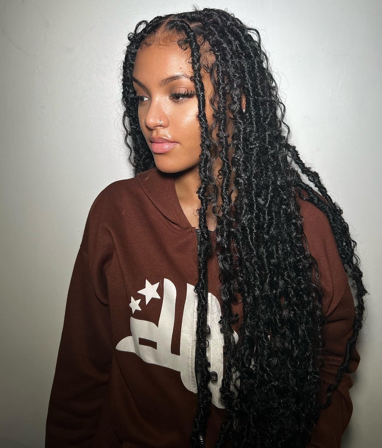 Loose Mid-Back Butterfly Locs Loose Mid-Back Butterfly Locs — Classy Butterfly Locs