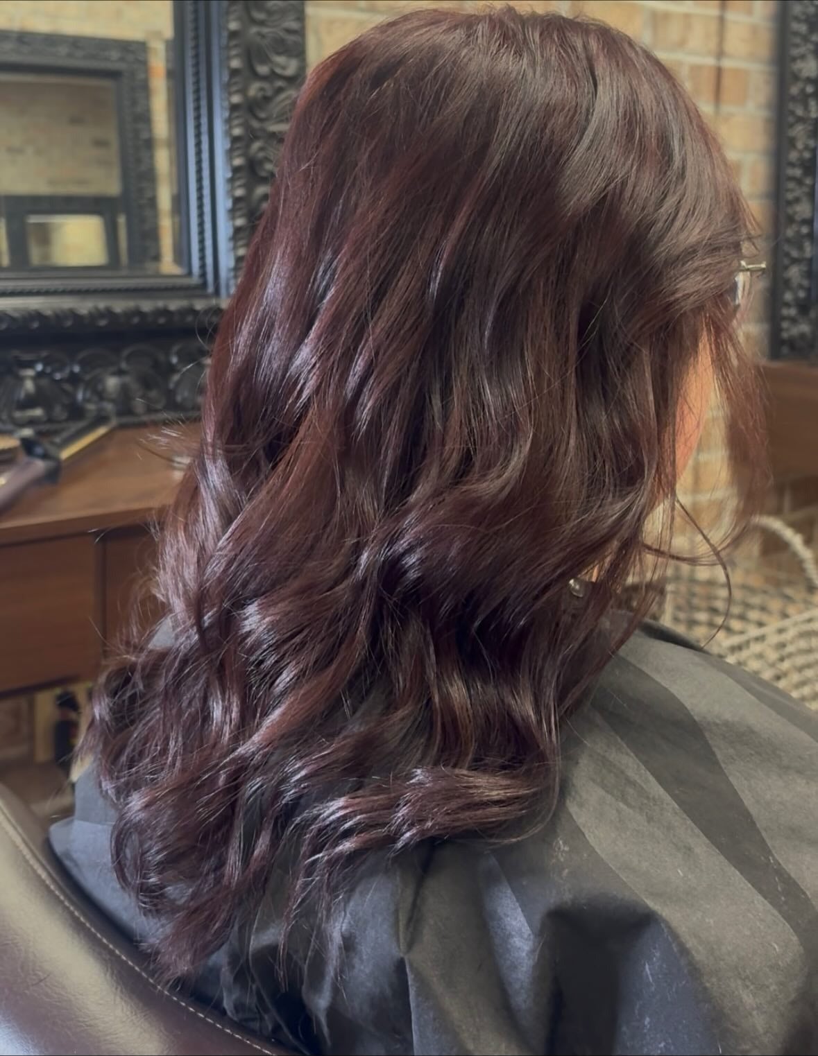 Chocolate Cherry Base With Balayage Chocolate Cherry Base With Balayage — Classy Cherry Balayage