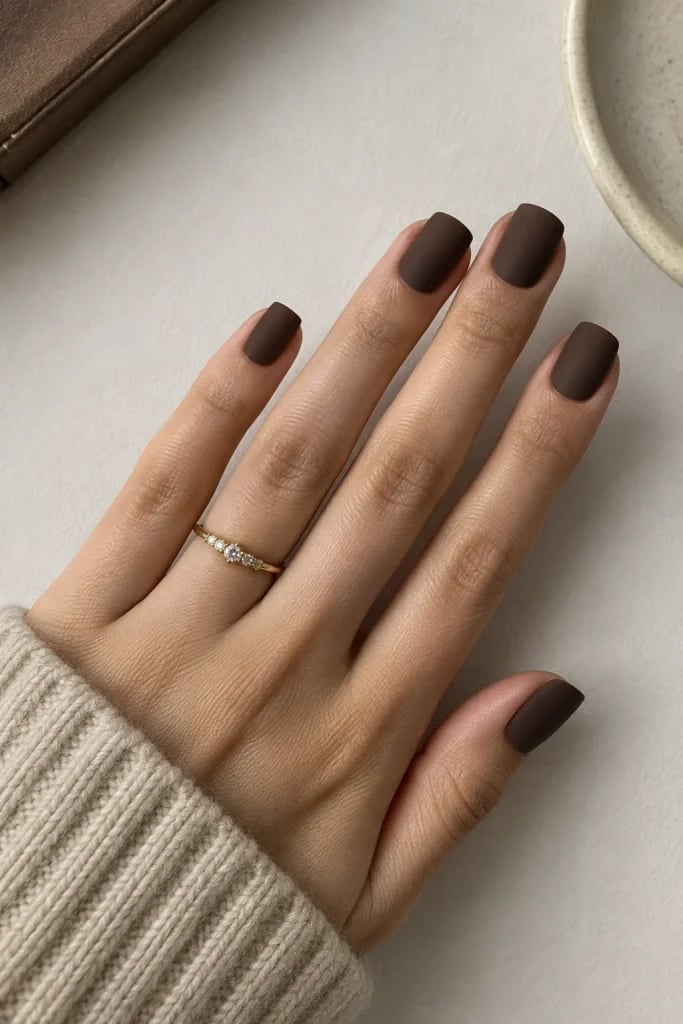 Glossy Tortoiseshell Medium Almond Nails Glossy Tortoiseshell Medium Almond Nails — Classy Chocolate Nails