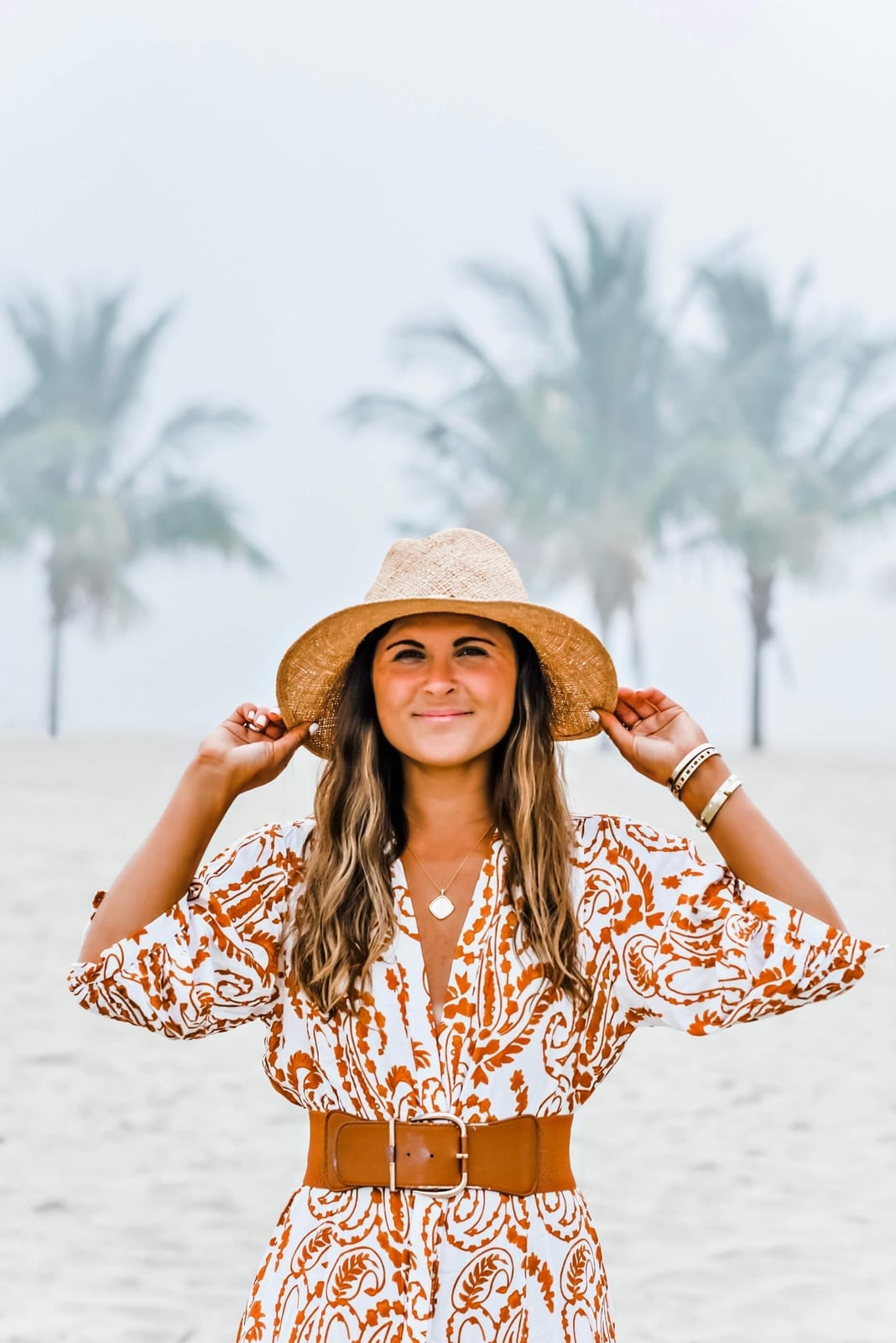 Beach Vacation Style with Paisley Dress Beach Vacation Style with Paisley Dress — Classy Coastal Style