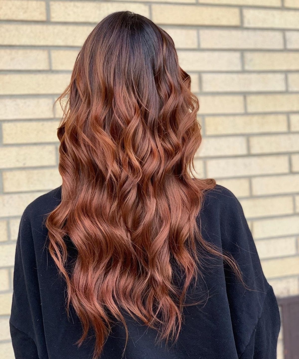 Rich Ginger Copper Long Wavy Hair — Classy Copper Hair Color