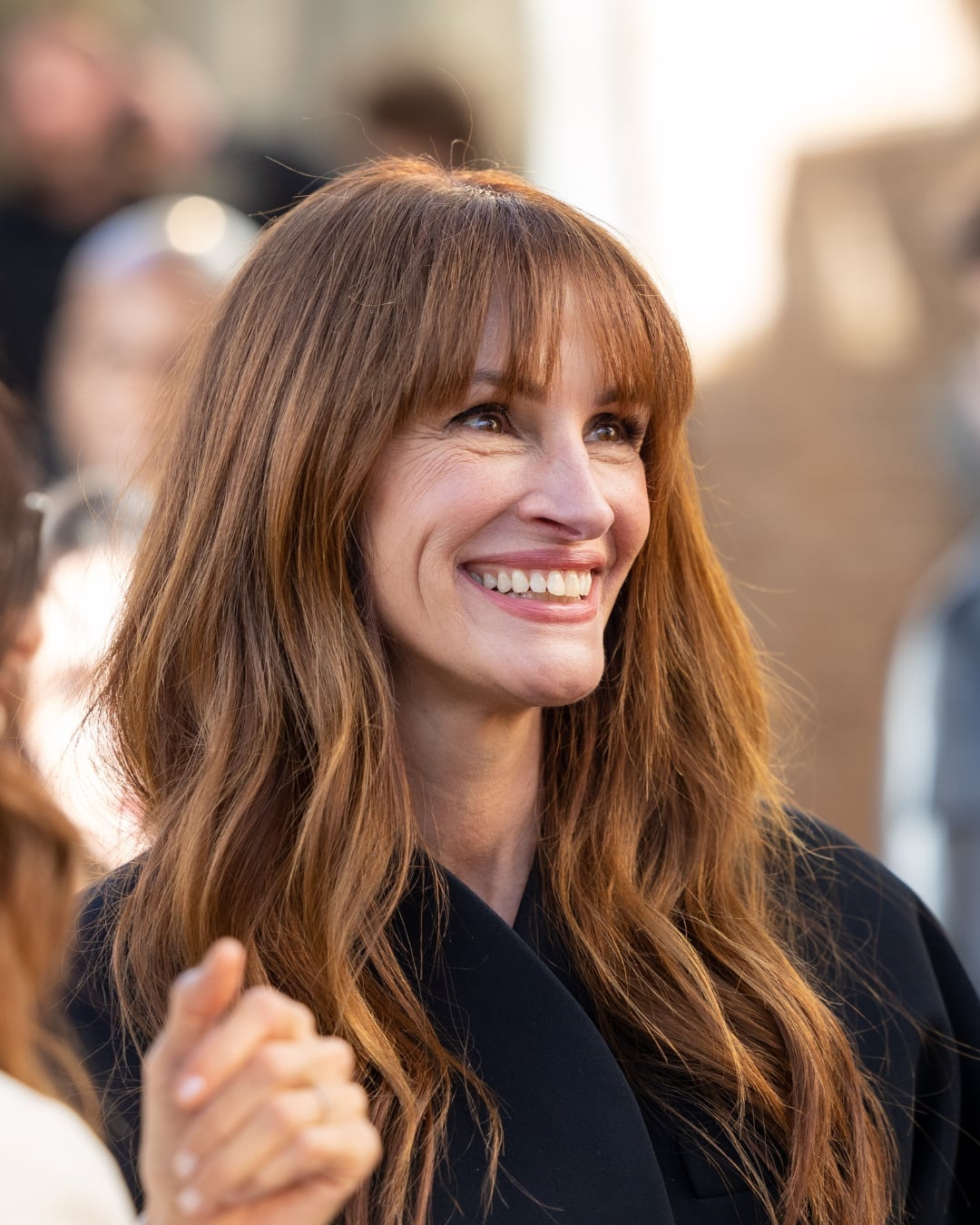 Voluminous Warm Copper With Side Part — Classy Copper Hair Color