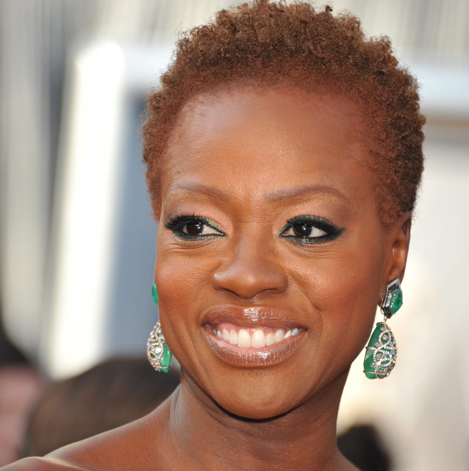 Short Coily Solid Copper — Classy Copper Hair on Black Women